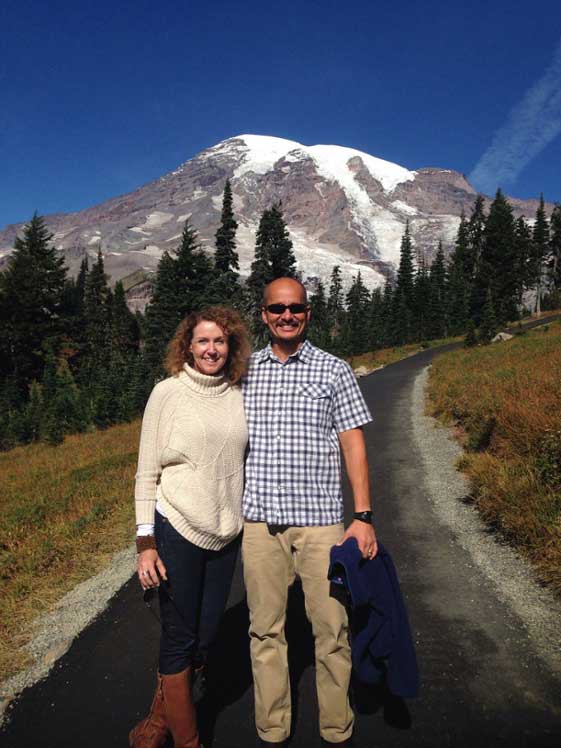 Chery and Andy Pigott